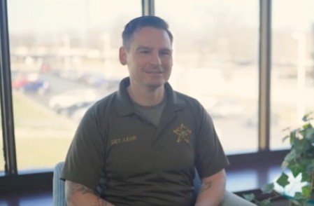 Detective Sergeant James Lear serves with the LaPorte County Sheriff’s Office